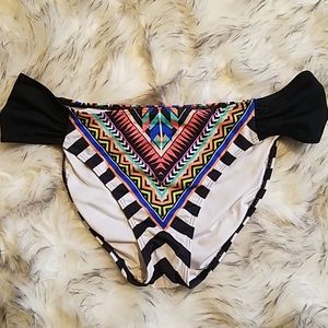 Tribal print bikini bottom